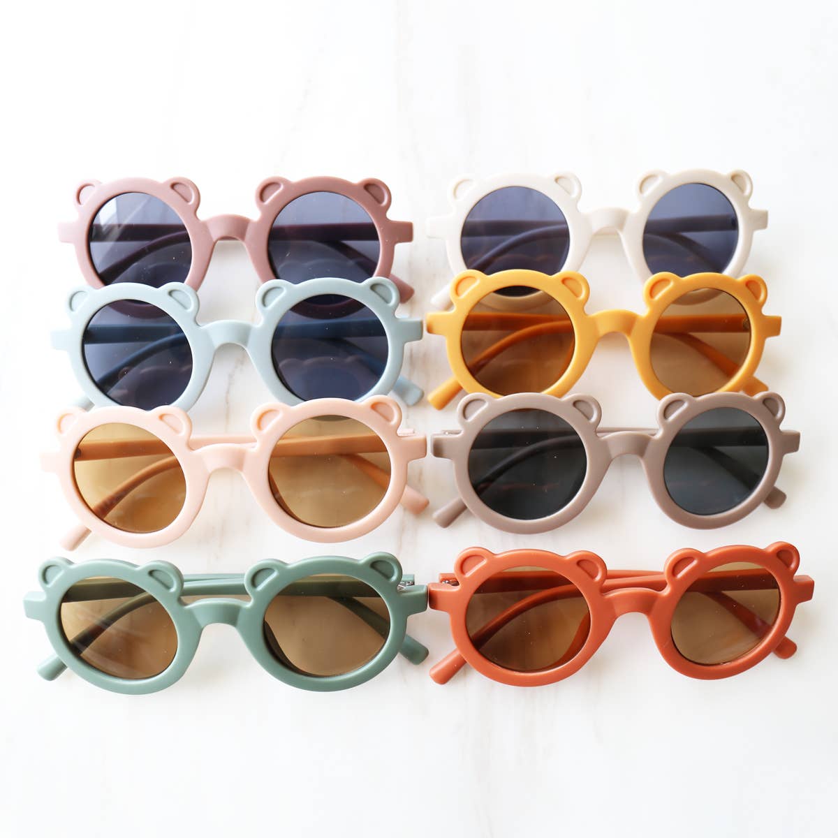 Kid's Teddy Bear Shape Sunglasses