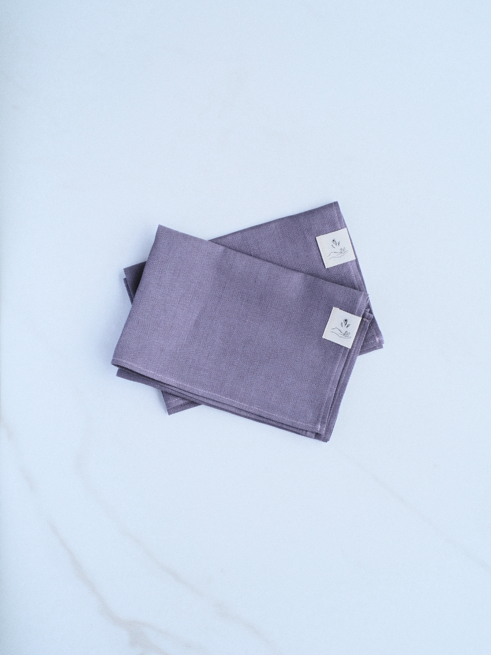 Set of 2 Linen Napkins - LILAC