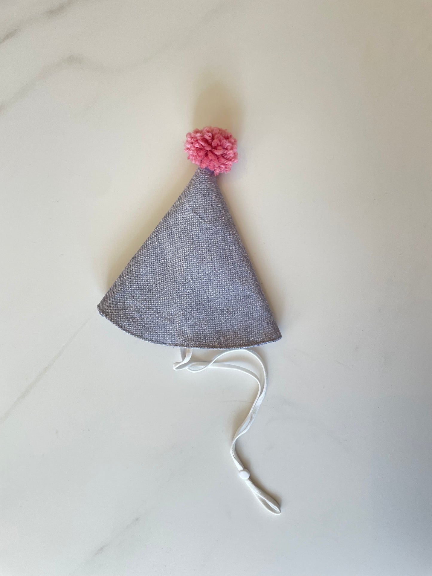 Linen Birthday hat