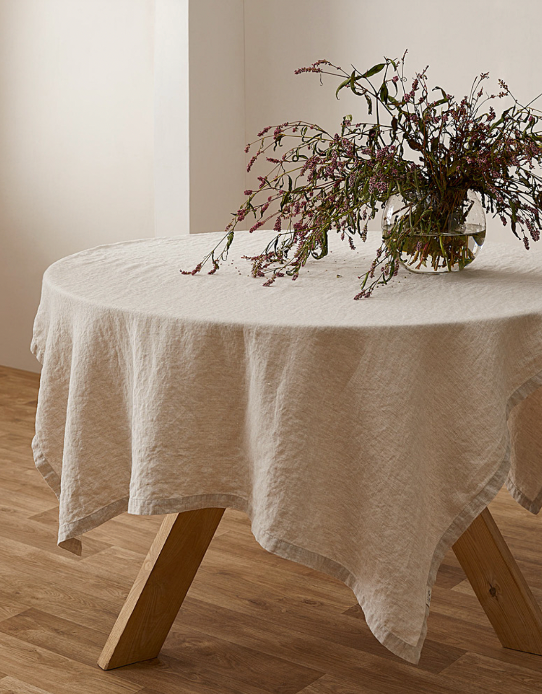 Linen tablecloth