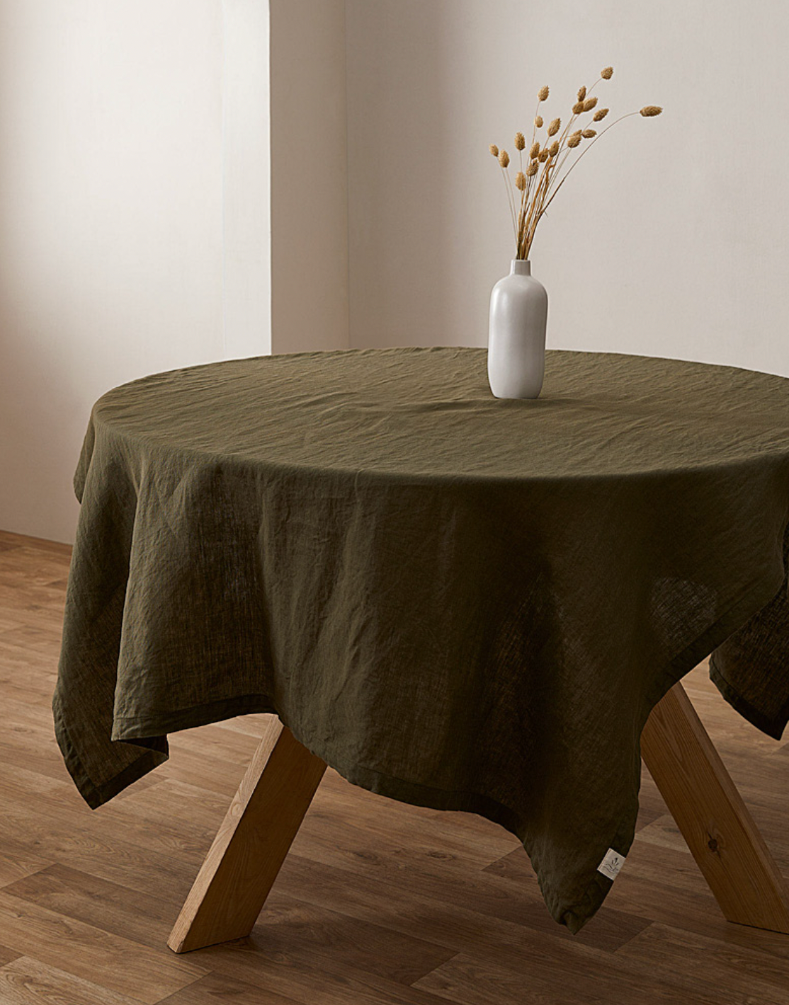 Linen tablecloth