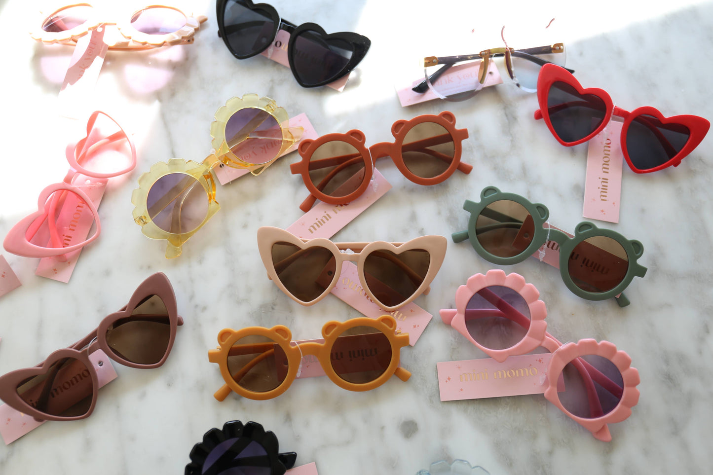 Kid's Teddy Bear Shape Sunglasses