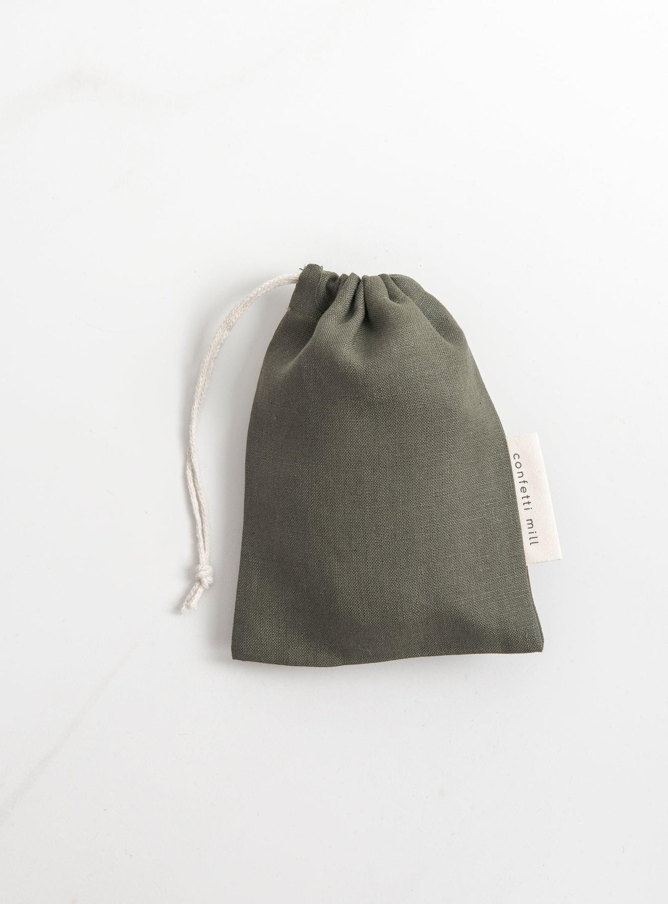 Set of 4 linen Party bags | Reusable party goods | Confetti Mill - Montreal